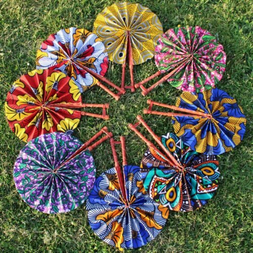 African-print-fans