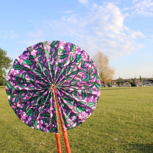 African print fan 1