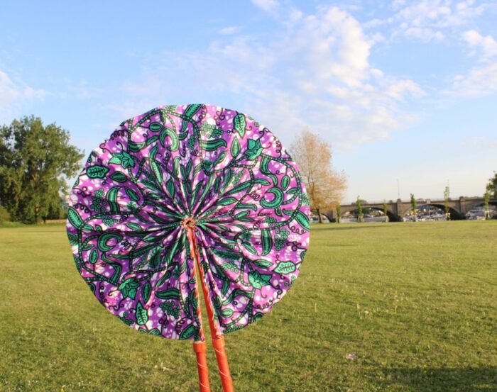 African print fan 1