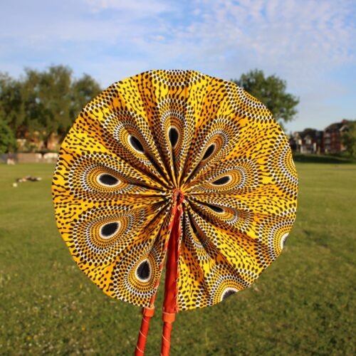 African print fan 3