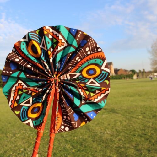 African print fan 6