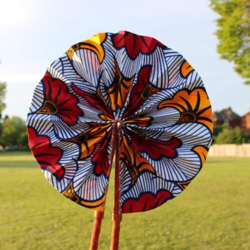 African print fan 7