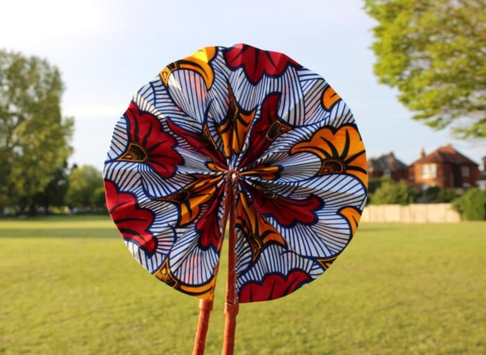 African print fan 7