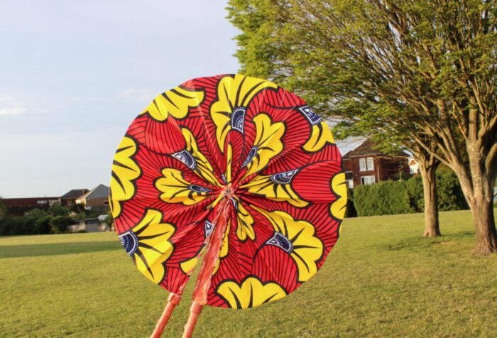 African print fan 8